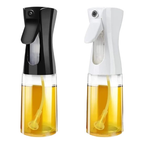 Kit 2 Borrifador Pulverizador Óleo Azeite Outros Vidro Novo -Spray 200ml
